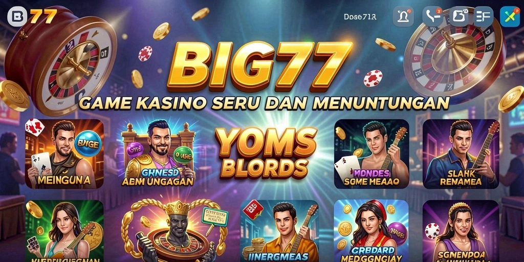Tangkapan layar menunjukkan gameplay menarik di BIG77.