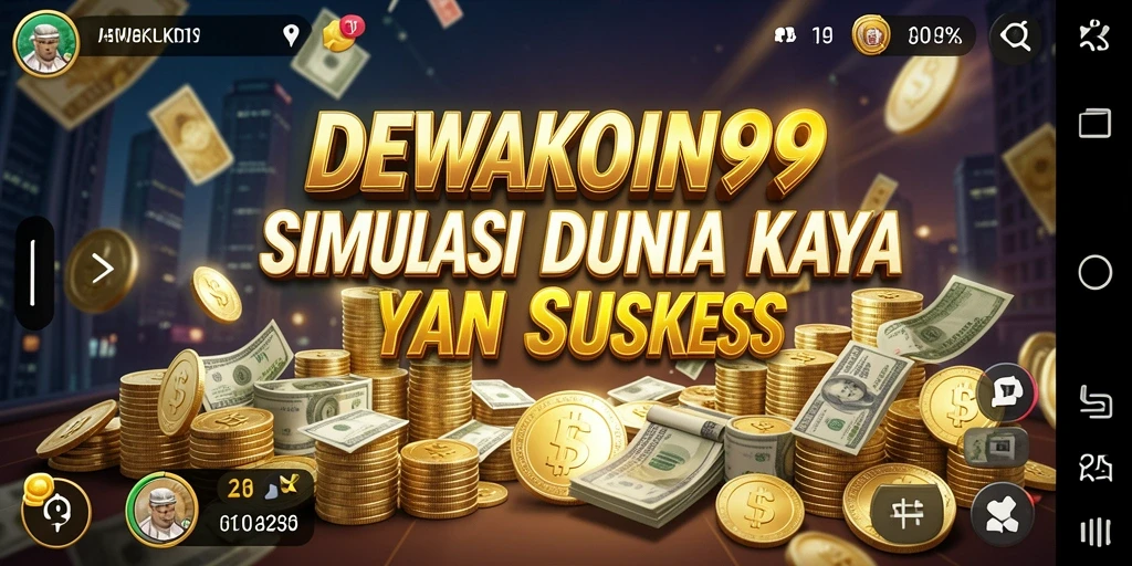 Tampilan gameplay DEWAKOIN99 yang menarik dan penuh warna.