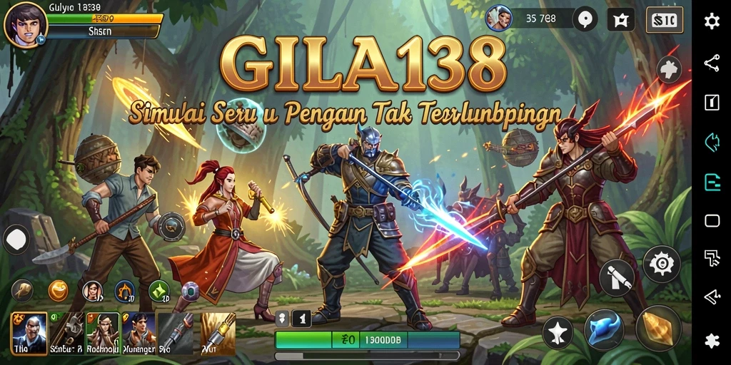 Tampilan menarik dari gameplay <strong>GILA138</strong> yang menunjukkan berbagai tantangan.