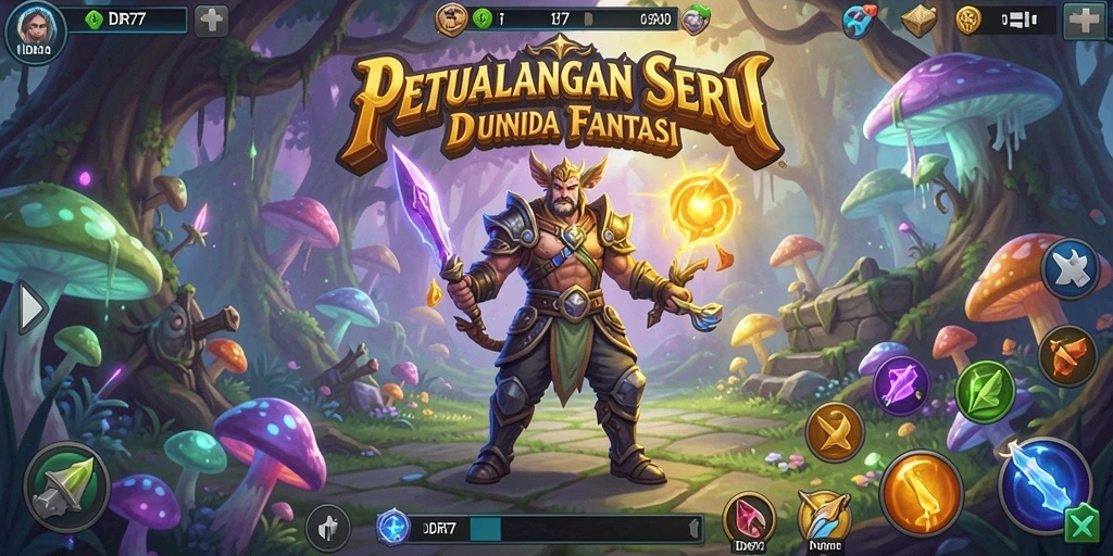 Screenshot IDR77 menampilkan aksi gameplay yang seru dan menantang.