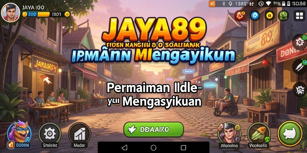 Screenshot gameplay JAYA89 yang menampilkan aksi Idle yang seru.