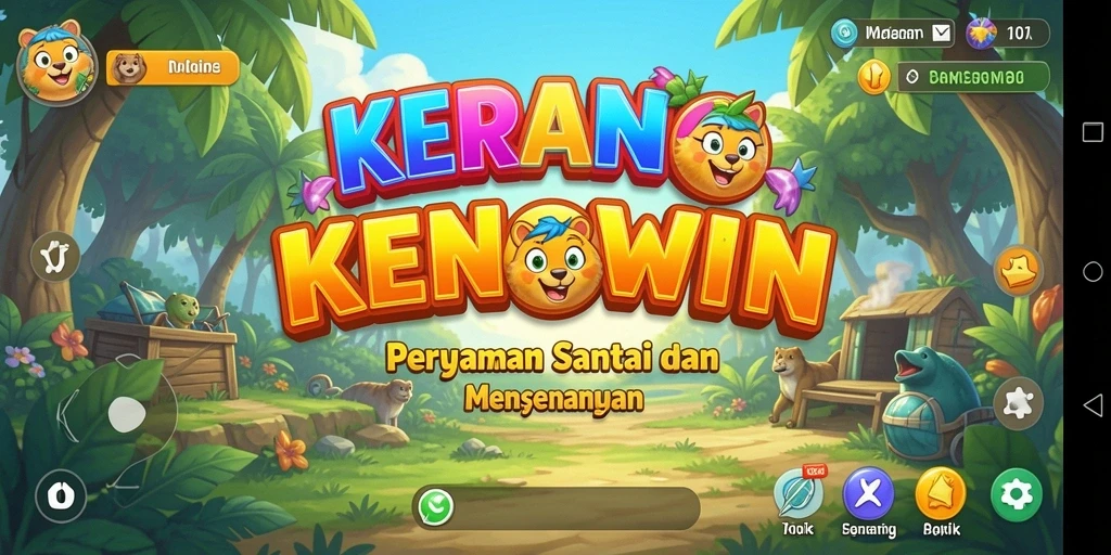 Tampilan gameplay KERANGWIN yang seru dan penuh warna.
