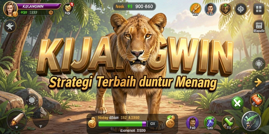Tampilan gameplay seru dari KIJANGWIN dengan strategi yang menarik.